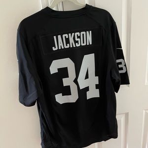 Bo Jackson Raiders Jersey Medium